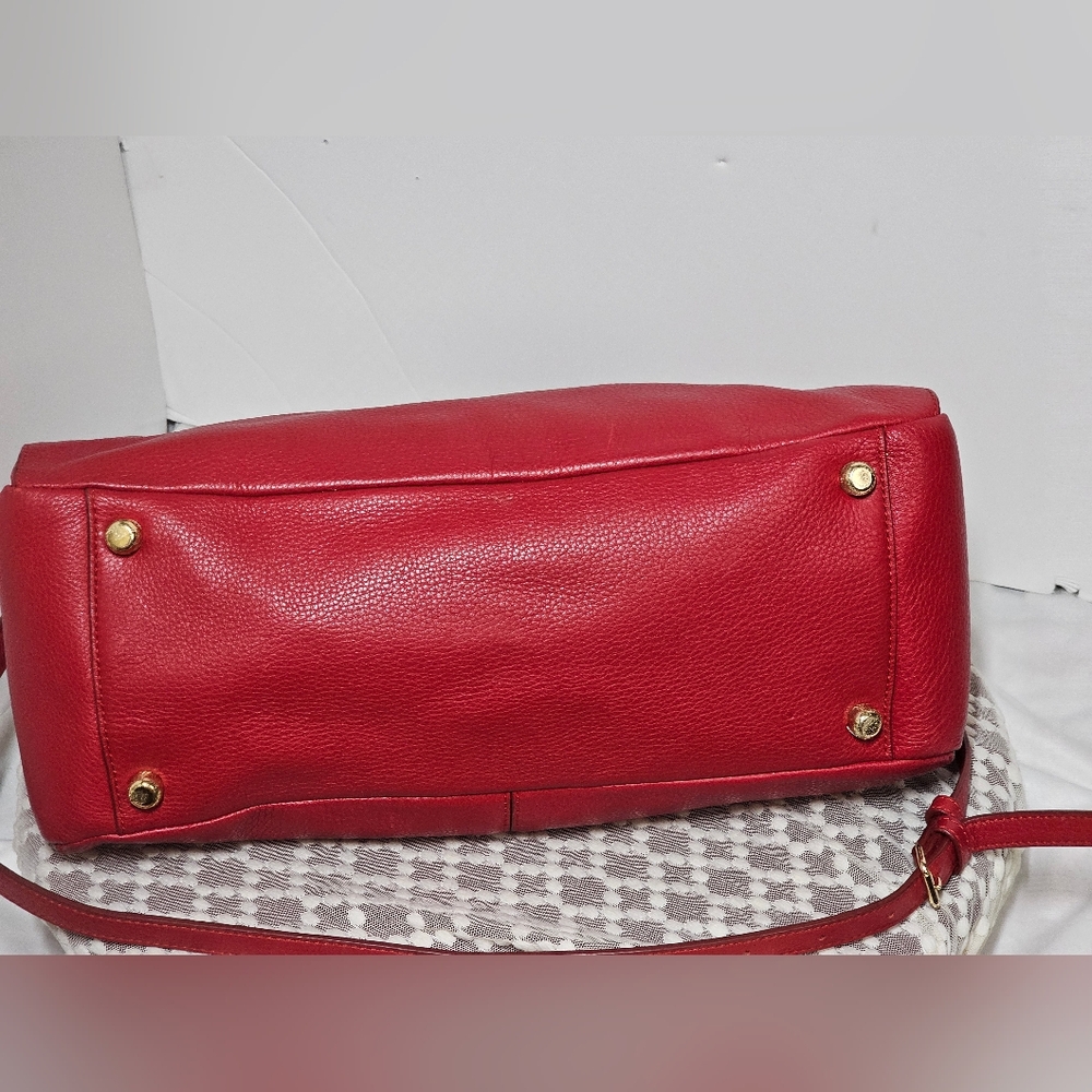 EUC Coach Morgan Satchel Pebble leather Shoulder/Crossbody bag) - Picture 10 of 14